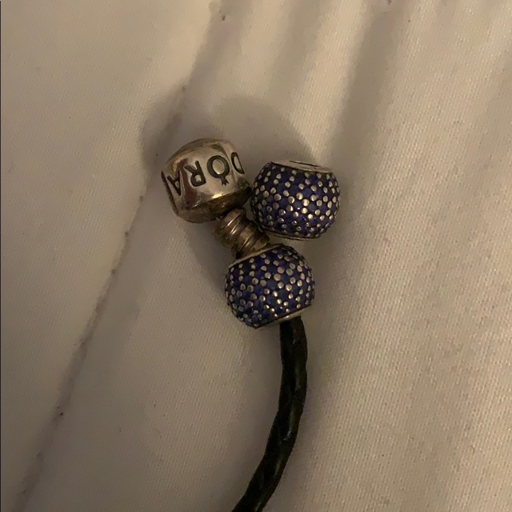 Pandora blue charms (2)